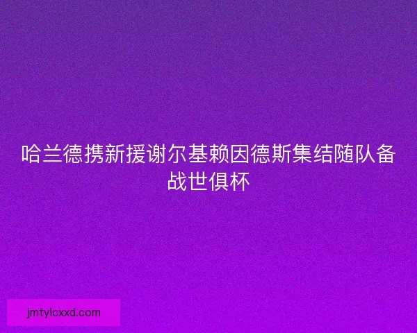 哈兰德携新援谢尔基赖因德斯集结随队备战世俱杯